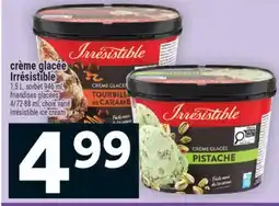 Super C crème glacée Irrésistible | Irrésistible ice cream offer