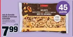 Super C noix de Grenoble moitiés et morceaux irrésistible | Irrésistible halves and pieces walnuts offer