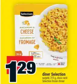 Super C dîner Selection | Selection frozen dinner offer