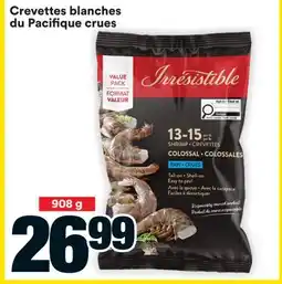 Super C Crevettes blanches du Pacifique crues offer