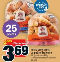 Super C micro croissants LapetiteBretonne | La petite Bretonne micro croissants offer