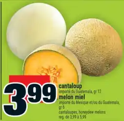 Super C cantaloup, melon miel | cantaloupes, honeydew melons offer