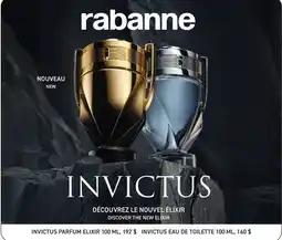 Jean Coutu INVICTUS PARFUM ELIXIR 100 ML, $192, INVICTUS EAU DE TOILETTE offer