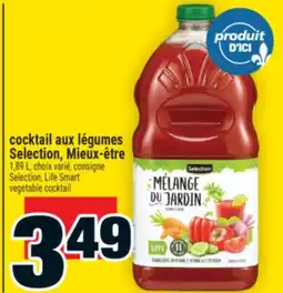Super C cocktail aux légumes Selection, Mieux‑être | Selection, Life Smart vegetable cocktail offer