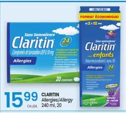 Uniprix CLARITIN Allergies offer