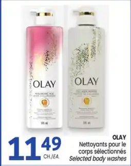 Uniprix OLAY Nettoyants pour le corps sélectionnés/Selected body washes offer