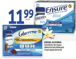 Uniprix ENSURE, GLUCERNA Substituts de repas offer