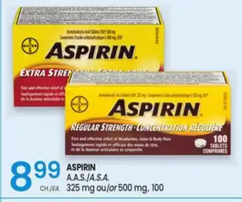 Uniprix ASPIRIN A.A.S./A.S.A offer