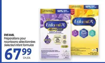 Uniprix ENFAMIL Préparations pour nourrissons sélectionnées/Selected infant formulas offer