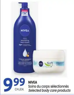 Uniprix NIVEA Soins du corps sélectionnés Selected body care products offer