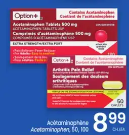 Uniprix OPTION+ Acétaminophène/Acetaminophen offer