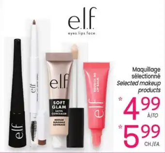 Uniprix e.l.f. Maquillage sélectionné/Selected makeup products offer