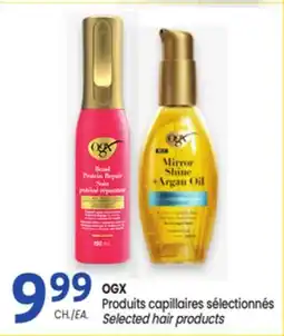 Uniprix OGX Produits capillaires sélectionnés / Selected hair products offer