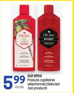 Uniprix OLD SPICE Produits capillaires sélectionnés offer