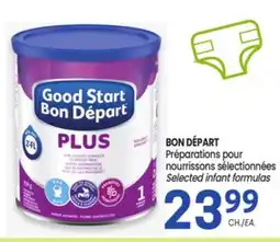 Uniprix BON DÉPART Préparations pour nourrissons sélectionnées/ Selected infant formulas offer