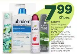 Proxim BATISTE, DOVE, LUBRIDERM offer