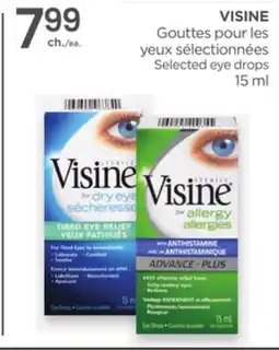 Proxim VISINE Selected eye drops offer