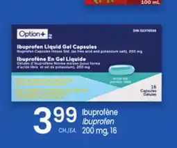 Uniprix Option+ Ibuprofène/Ibuprofen offer