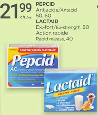 Proxim PEPCID, LACTAID offer