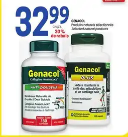 Uniprix GENACOL Produits naturels sélectionnés / Selected natural products offer