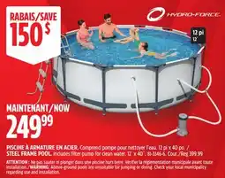 Canadian Tire STEEL FRAME POOL offer
