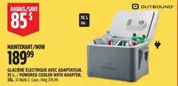 Canadian Tire POWERED COOLER WITH ADAPTER, 35L offer