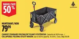 Canadian Tire COLLAPSIBLE FOLDING UTILITY WAGON offer
