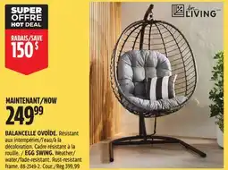 Canadian Tire FOR LIVING EGG SWING offer