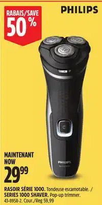 Canadian Tire PHILIPS SERIES 1000 SHAVER offer
