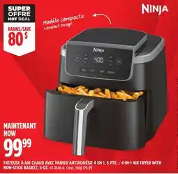 Canadian Tire FRITEUSE À AIR CHAUD AVEC PANIER ANTIADHÉSIF 4 EN 1, 5 PTE offer