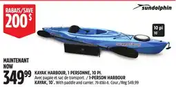 Canadian Tire 1-PERSON HARBOUR KAYAK, 10´ offer