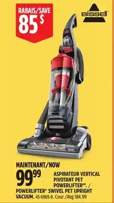 Canadian Tire BISSEL POWERLIFTER SWIVEL PET UPRIGHT VACUUM offer