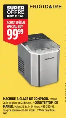 Canadian Tire FRIGIDAIRE COUNTERTOP ICE MAKER offer