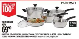 Canadian Tire BATTERIE DE CUISINE EN INOX DE CHOIX EVERYDAY SERIES, 10 PCES offer