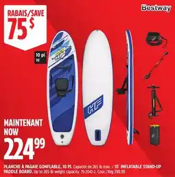 Canadian Tire BESTWAY 10´ INFLATABLE STAND-UP PADDLE BOARD offer
