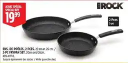 Canadian Tire THE ROCK 2-PC FRYPAN SET offer