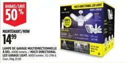 Canadian Tire MULTI-DIRECTIONAL LED GARAGE LIGHT offer