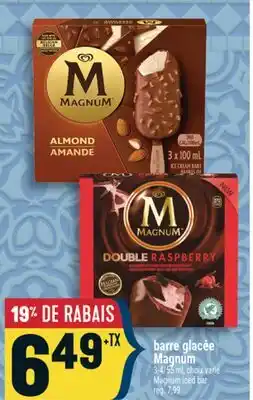 Marché Adonis barre glacée Magnum | Magnum iced bar offer