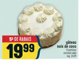 Marché Adonis gâteau noix de coco | coconut cake offer