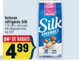 Marché Adonis boisson réfrigérée Silk | Silk refrigerated drink offer