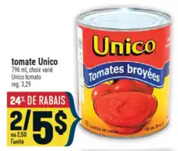 Marché Adonis tomate Unico | Unico tomato offer