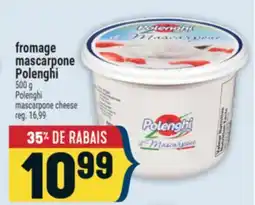 Marché Adonis fromage mascarpone Polenghi | Polenghi mascarpone cheese offer
