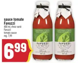 Marché Adonis sauce tomate Favuzzi | Favuzzi tomato sauce offer