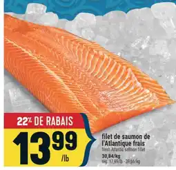 Marché Adonis filet de saumon de l'Atlantique frais | fresh Atlantic salmon fillet offer