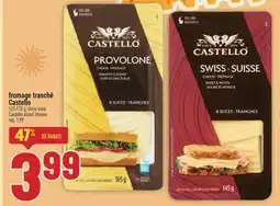 Marché Adonis fromage tranché Castello | Castello sliced cheese offer