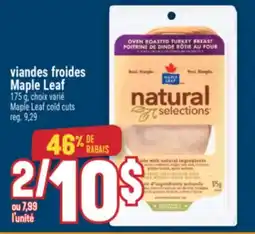 Marché Adonis viandes froides Maple Leaf | Maple Leaf cold cuts offer