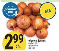 Marché Adonis oignons jaunes | yellow onions offer