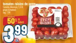 Marché Adonis tomates raisins de serre | grape tomatoes offer