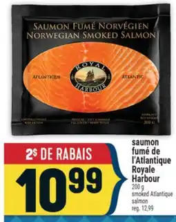 Marché Adonis saumon fumé de l'Atlantique Royale Harbour | smoked Atlantique salmon offer