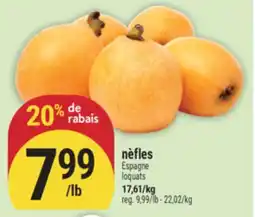 Marché Adonis nèfles | loquats offer